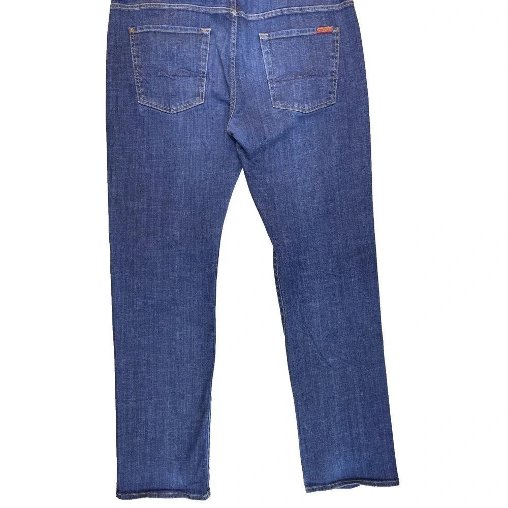 NWOT 7 For All Mankind Carsen Easy Straight Leg Jeans Mens 38x32